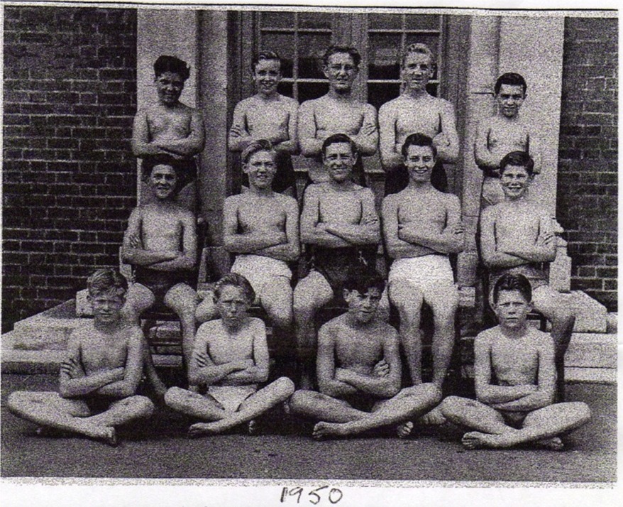 1950 swimming team